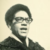 Poet and activist Audre Lorde (1934–1992)