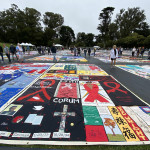 AIDS Memorial Quilt display San Francisco, Golden Gate Park June 11 & 12, 2022