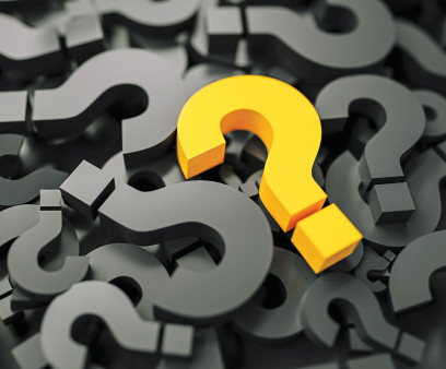 illustration question marks mark