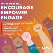 HIV Prevention and Care Priorities – Regional Virtual Community Engagement Town Hall