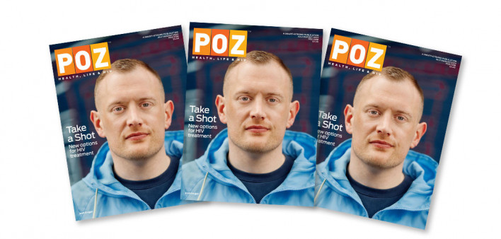 POZ July/August 2023 three covers