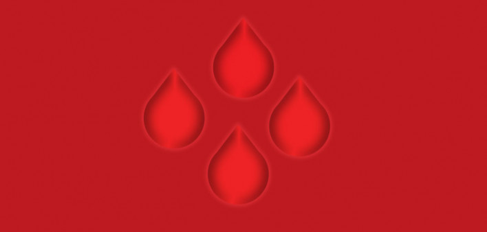 graphic blood drips
