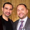 Broadway star Javier Muñoz and New York City Council Speaker Corey Johnson at GMHC’s 2018 Gala