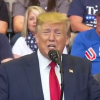Trump at a Cincinnati rally on August 1, 2019.