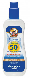 Autralian Gold X-Treme Sport Spray Gel ($11.46, 8 oz.)